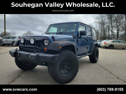 2008 Jeep Wrangler Unlimited for sale at Souhegan Valley Wholesale, LLC. in Derry NH