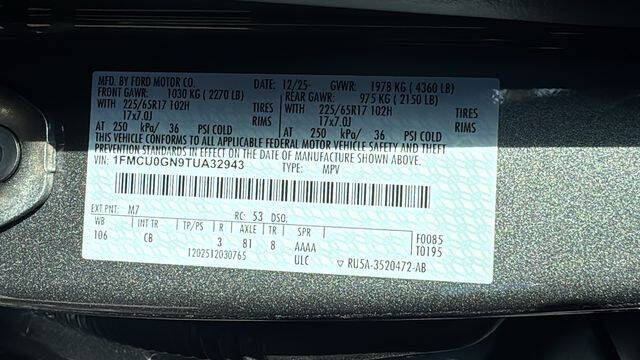 2026 Ford Escape Active