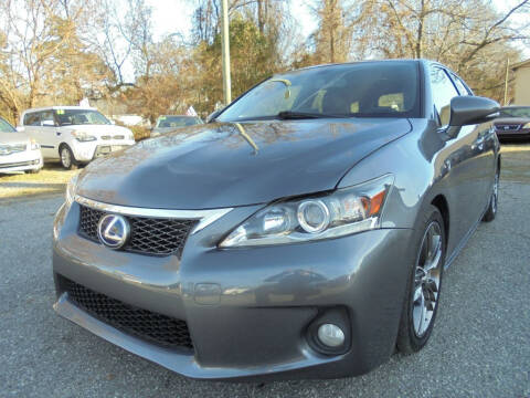 2012 Lexus CT 200h for sale at EMPIRE AUTOS in Greensboro NC