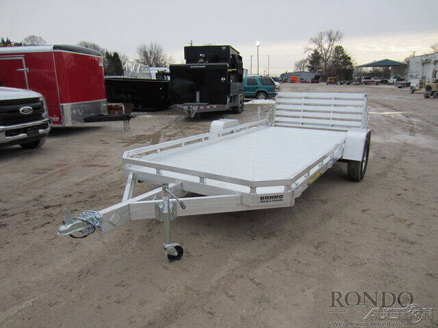 2024 Aluma Aluminum Single Axle Utility 7 for sale at Rondo Truck & Trailer in Sycamore IL