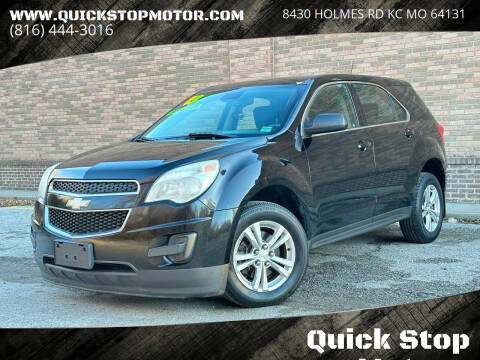 2013 Chevrolet Equinox for sale at Quick Stop Motors in Kansas City MO