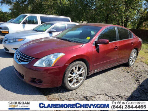 2011 Nissan Altima for sale at CHEVROLET SUBURBANO in Claremore OK