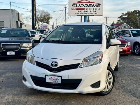 2013 Toyota Yaris for sale at Supreme Auto Sales in Chesapeake VA