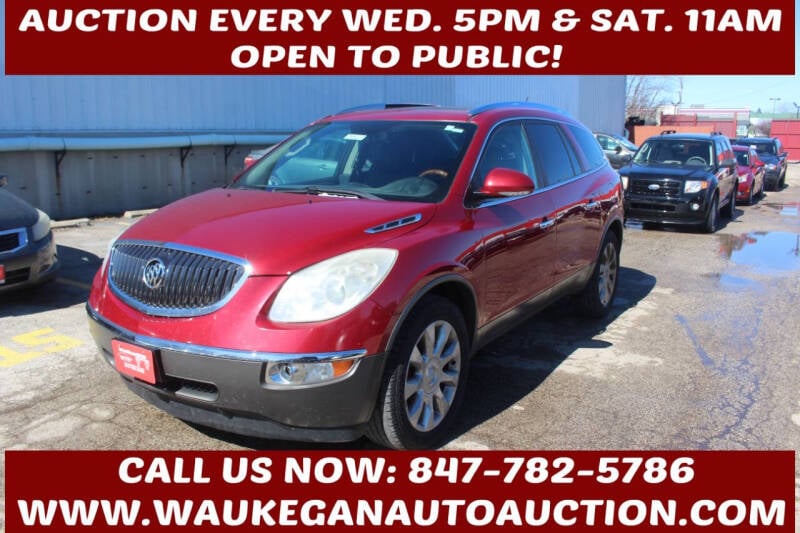 2012 Buick Enclave for sale at Waukegan Auto Auction in Waukegan IL