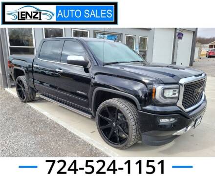 2017 GMC Sierra 1500 for sale at LENZI AUTO SALES in Sarver PA