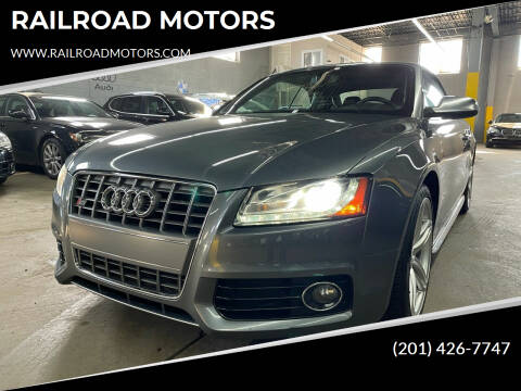 2012 Audi S5 for sale at RAILROAD MOTORS in Hasbrouck Heights NJ