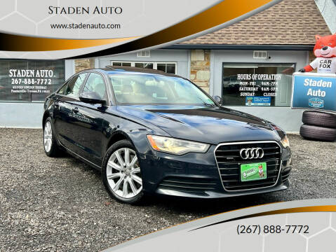 2014 Audi A6 for sale at Staden Auto in Feasterville Trevose PA