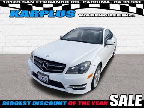 2015 Mercedes-Benz C-Class for sale at Karplus Warehouse in Pacoima CA