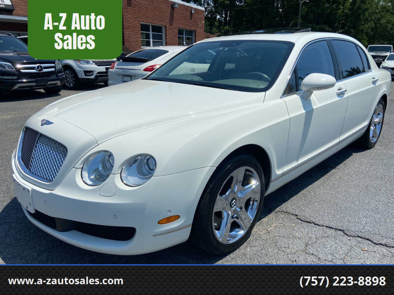 2006 Bentley Continental for sale at A-Z Auto Sales in Newport News VA