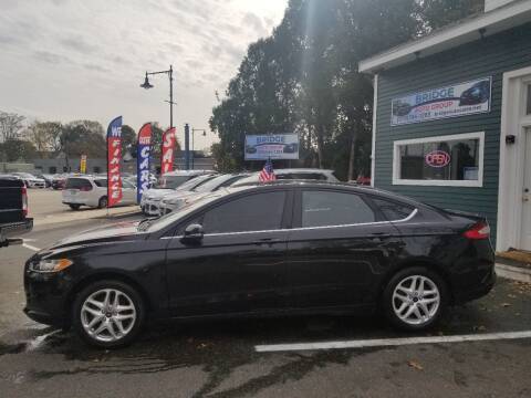 2014 Ford Fusion for sale at Bridge Auto Group Corp in Salem MA