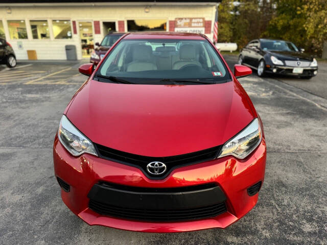 2014 Toyota Corolla for sale at Nutfield Petroleum in Londonderry, NH