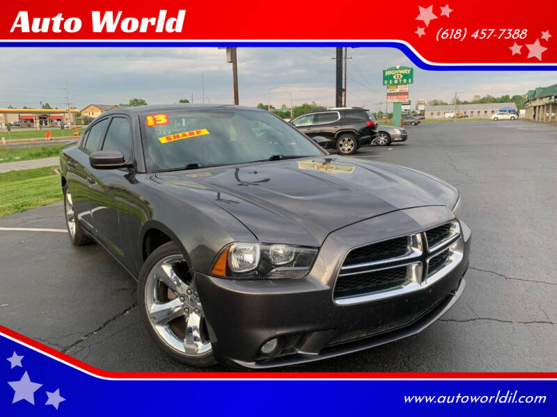 2013 Dodge Charger for sale at Auto World in Carbondale IL