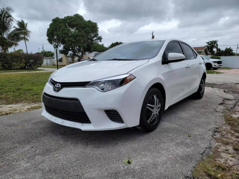 2016 Toyota Corolla for sale at Car Prime in West Palm Beach FL