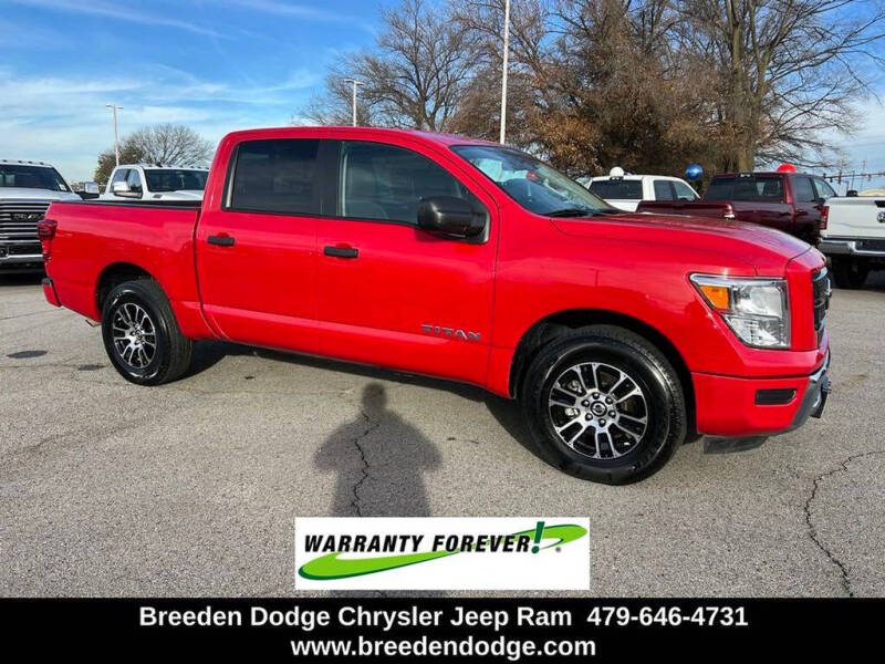 2022 Nissan Titan for sale at Breeden Pre-Owned in Van Buren AR