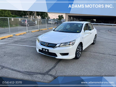 2015 Honda Accord Hybrid for sale at Adams Motors INC. in Inwood NY