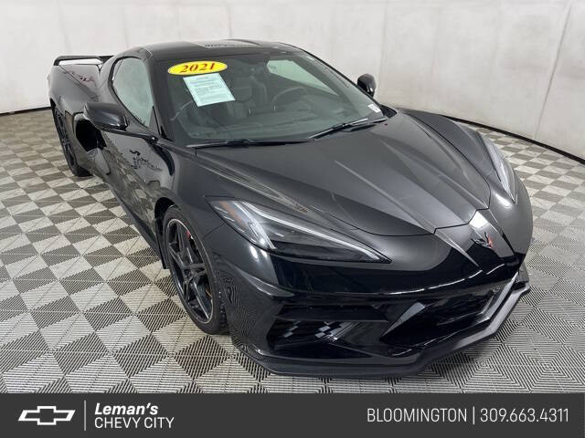 2021 Chevrolet Corvette for sale at Leman's Chevy City in Bloomington IL