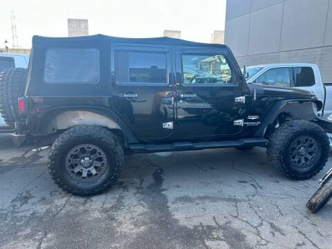 2008 Jeep Wrangler Unlimited for sale at Bluesky Auto Wholesaler LLC in Bound Brook NJ