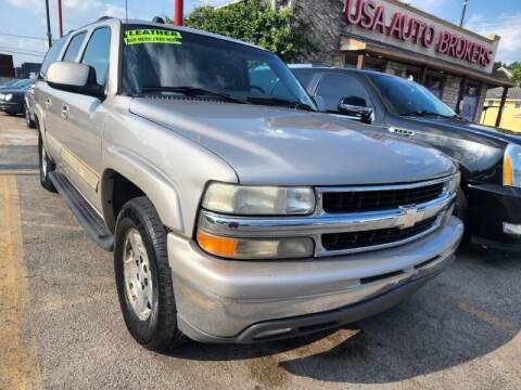 2005 Chevrolet Suburban for sale at USA Auto Brokers in Houston TX