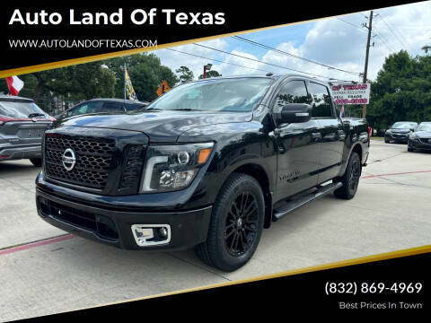 2018 Nissan Titan for sale at Auto Land Of Texas in Cypress TX