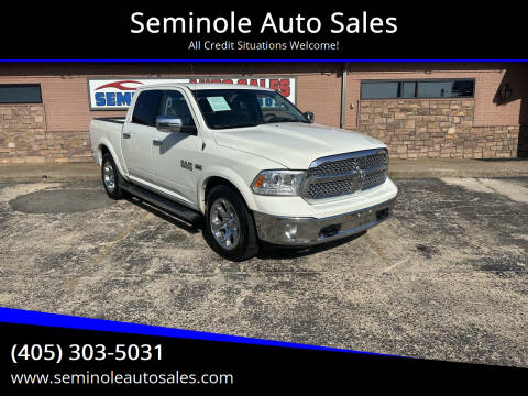 2017 RAM 1500 for sale at Seminole Auto Sales in Seminole OK