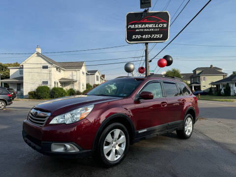 2011 Subaru Outback for sale at Passariello's Auto Sales LLC in Old Forge PA