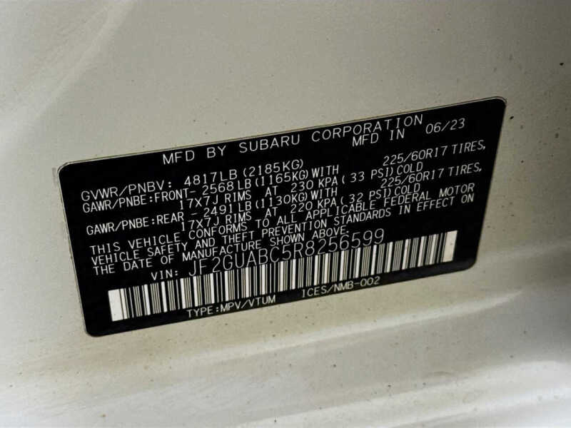 2024 Subaru Crosstrek