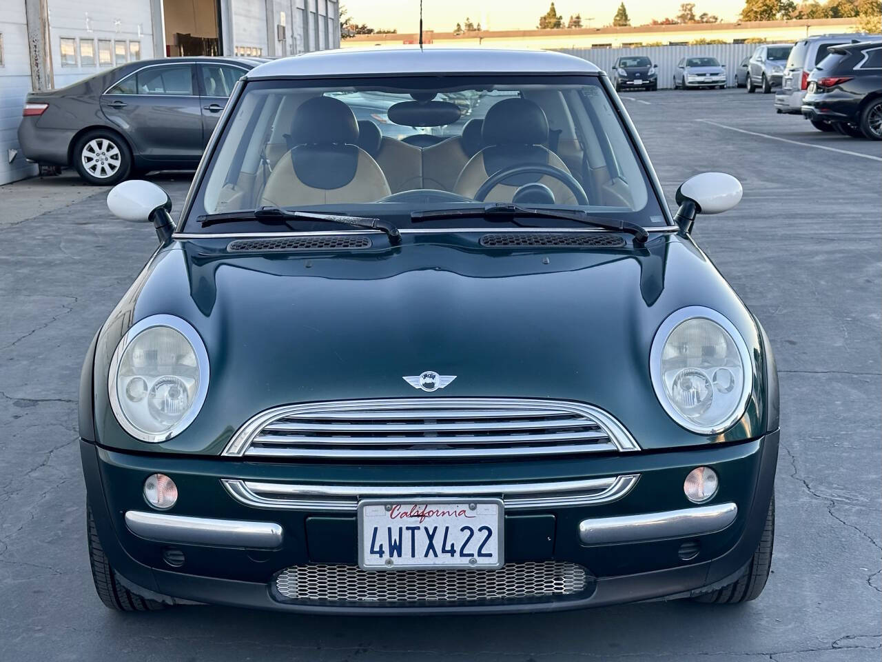 Dk. Green 2002 MINI Cooper Base 2dr Hatchback 2