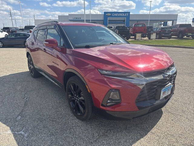 Used 2020 Chevrolet Blazer RS with VIN 3GNKBERS8LS536798 for sale in Bloomington, IL