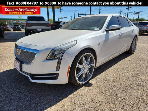2017 Cadillac CT6 for sale at POLLARD PRE-OWNED in Lubbock TX