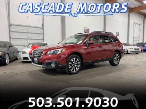 2017 Subaru Outback for sale at Cascade Motors in Portland OR