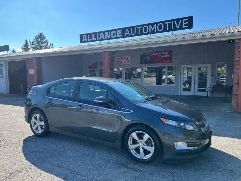 2013 Chevrolet Volt for sale at Alliance Automotive in Saint Albans VT