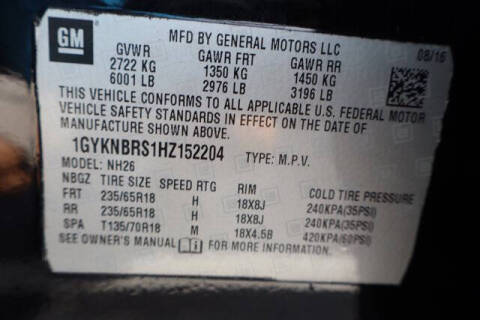 2017 Cadillac XT5 Luxury