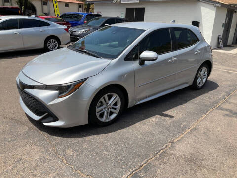 2019 Toyota Corolla Hatchback for sale at Dominguez Motors in Mesa AZ