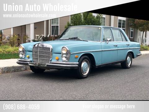 1968 Mercedes-Benz 280-Class for sale at Union Auto Wholesale in Union NJ