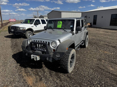 2010 Jeep Wrangler Unlimited for sale at BIG Canyon Sales in Canyon TX