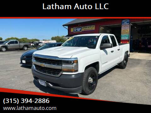 2018 Chevrolet Silverado 1500 for sale at Latham Auto LLC in Ogdensburg NY