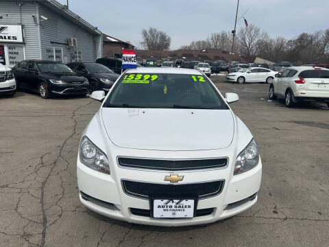 2012 Chevrolet Malibu for sale at A to Z Auto Sales LLC in Appleton WI