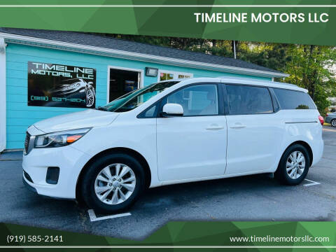 2016 Kia Sedona for sale at Timeline Motors LLC in Clayton NC
