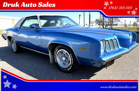 1973 Pontiac Grand Am for sale at Druk Auto Sales - New Inventory in Ramsey MN