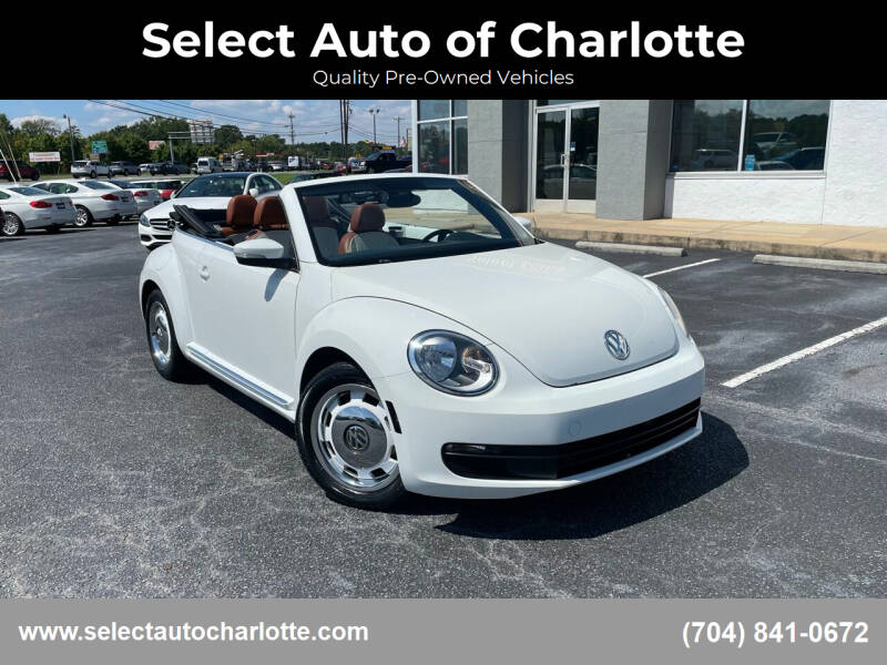 2015 Volkswagen Beetle Convertible for sale at Select Auto of Charlotte in Matthews NC