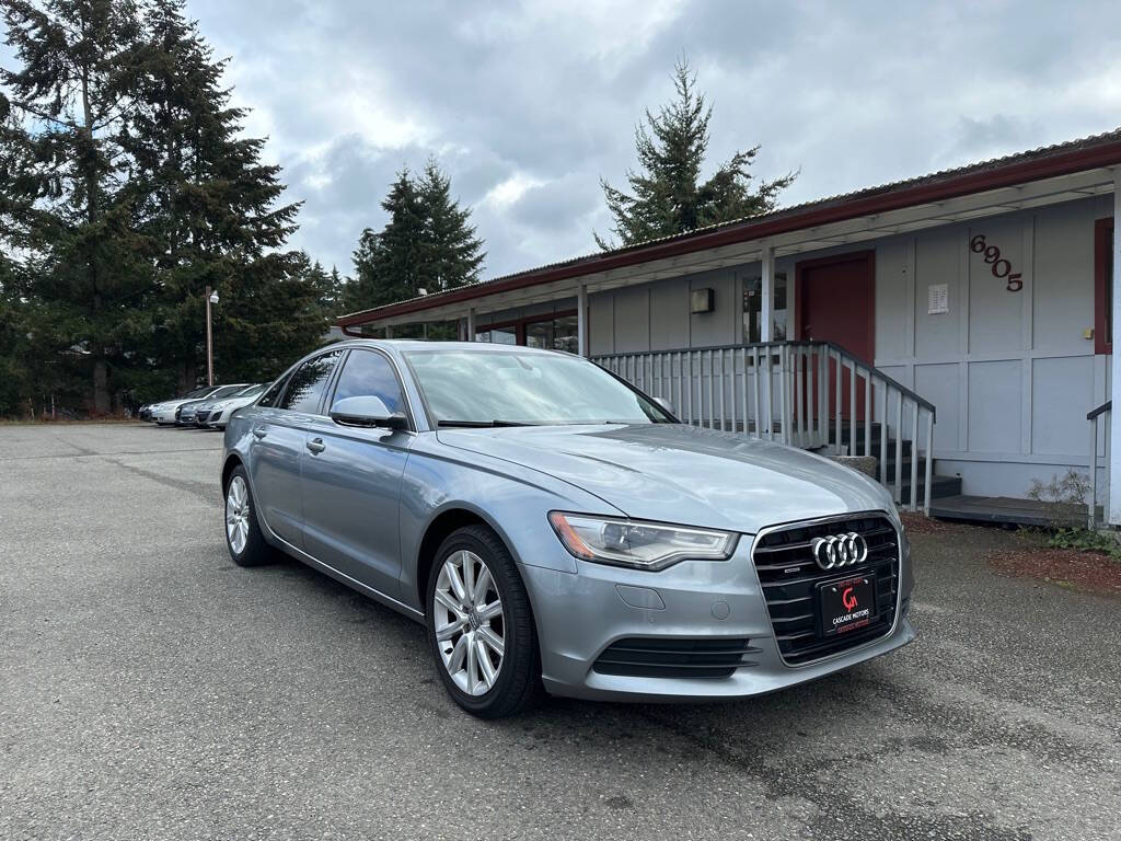 2013 Audi A6 for sale at Cascade Motors in Olympia, WA