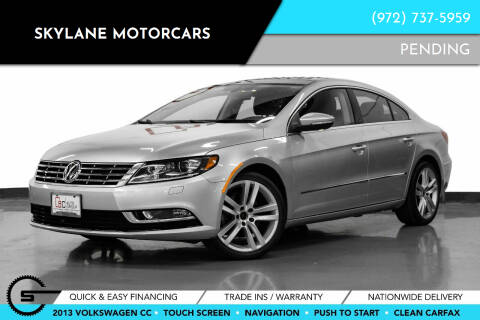 2013 Volkswagen CC for sale at Skylane Motorcars - Pre-Owned Inventory in Carrollton TX