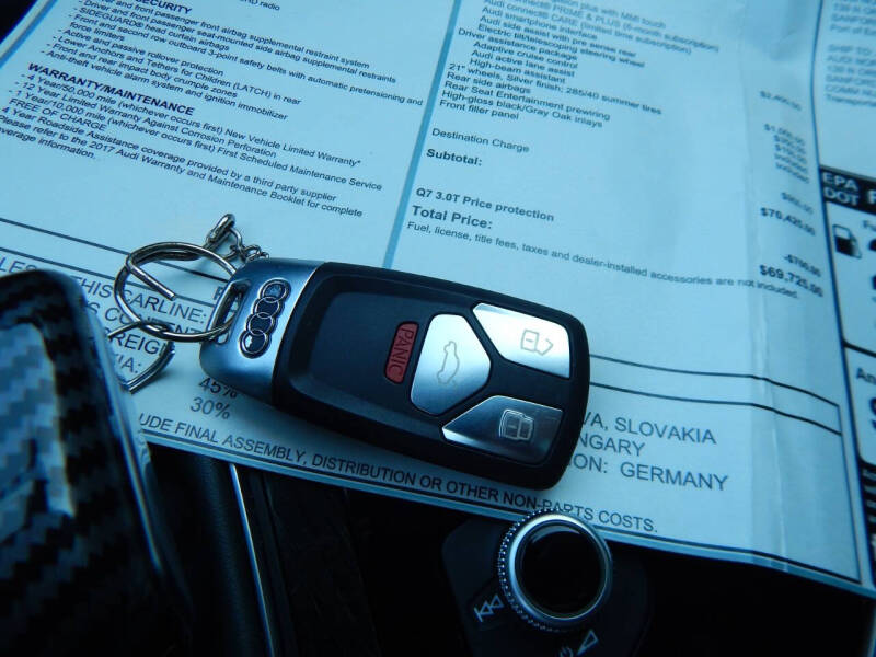 2017 Audi Q7 3.0T quattro Prestige