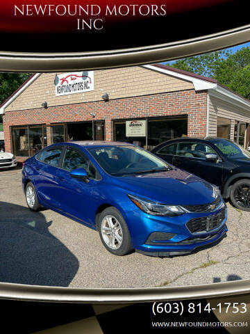 2017 Chevrolet Cruze for sale at NEWFOUND MOTORS INC in Seabrook NH