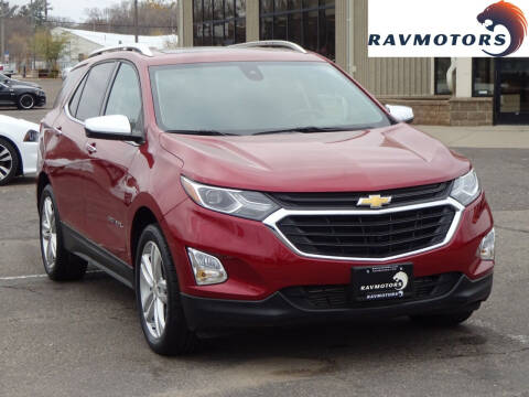 2018 Chevrolet Equinox for sale at RAVMOTORS - CRYSTAL in Crystal MN
