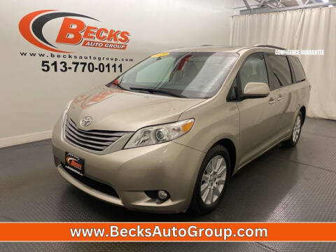2017 Toyota Sienna for sale at Becks Auto Group in Mason OH