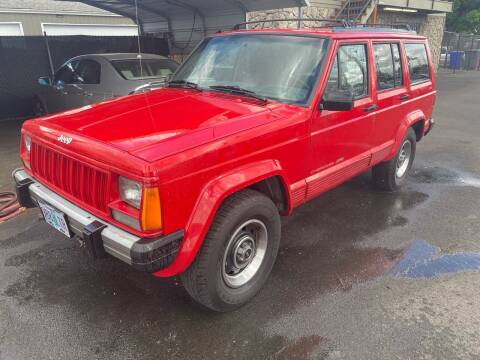 1996 Jeep Cherokee for sale at Chuck Wise Motors in Portland OR