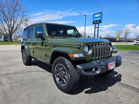 2021 Jeep Wrangler Unlimited for sale at Krajnik Chevrolet inc in Two Rivers WI