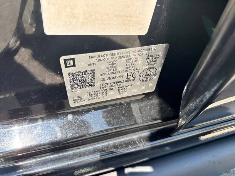 2019 Chevrolet Silverado 1500