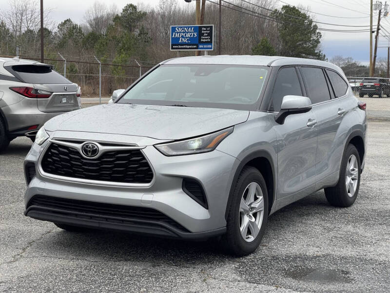 2021 Toyota Highlander for sale at Signal Imports INC in Spartanburg SC